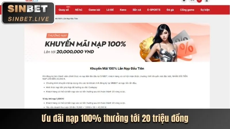 Trò chơi Slot EU9 Nổ Hũ